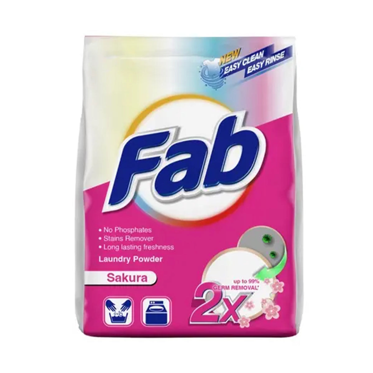 Fab Laundry Powder Detergent Sakura 3kg