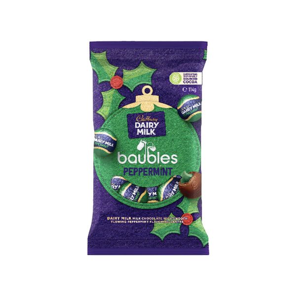 Cadbury Dairy Milk Peppermint Baubles 114g (highest price)