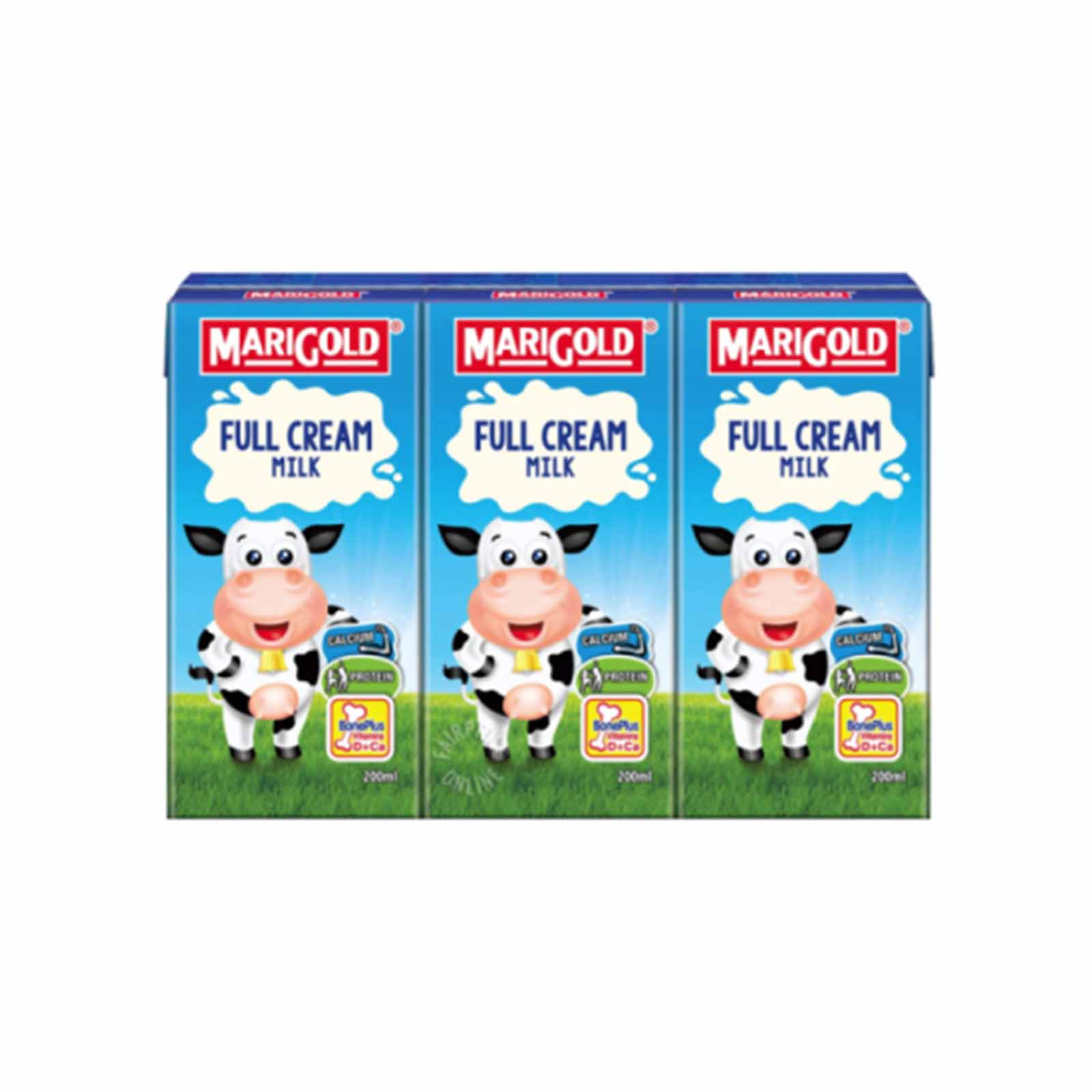 Marigold UHT Full Cream 200ml x 3