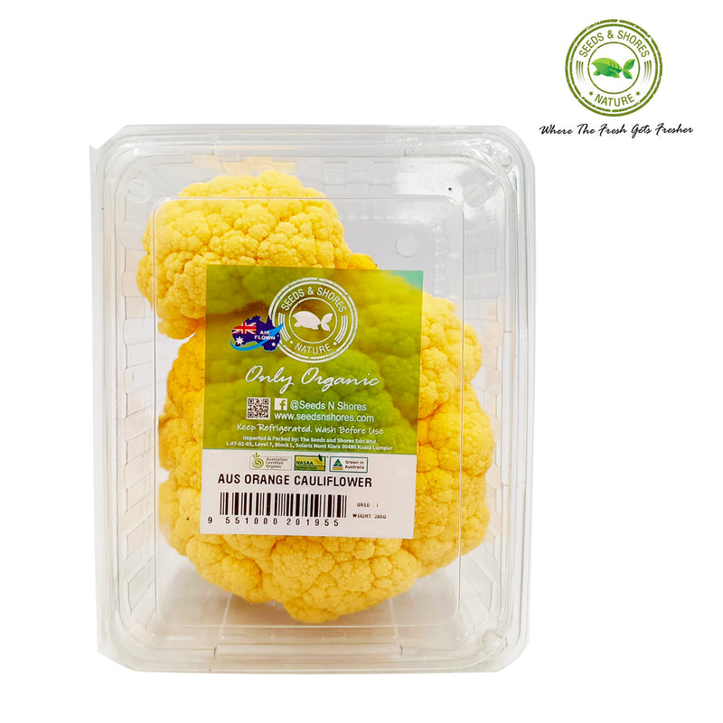 Organic Orange Cauliflower (Australia) 300g