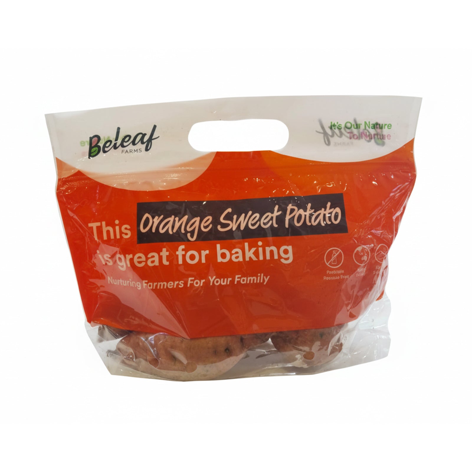 Beleaf Orange Sweet Potato (Indonesia) 500g