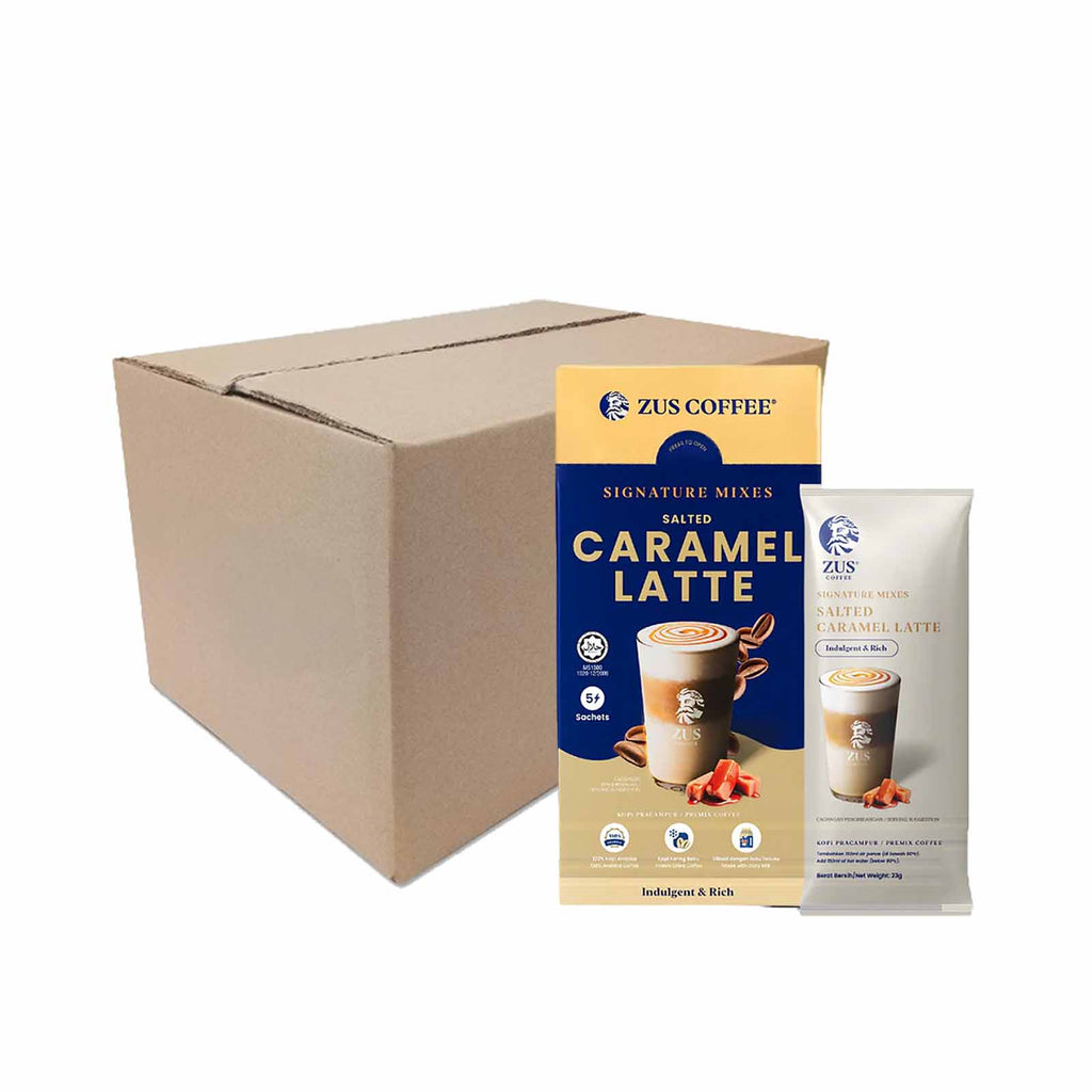 Zus Signature Mixes Coffee - Salted Caramel Latte 5pcs/pack