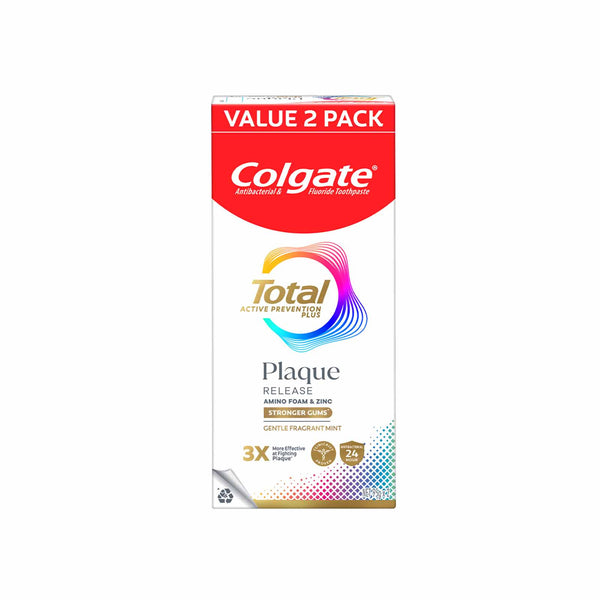 Colgate Total Plaque Realase Gentle Fragrant Mint Toothpaste 95g x 2 (highest price)