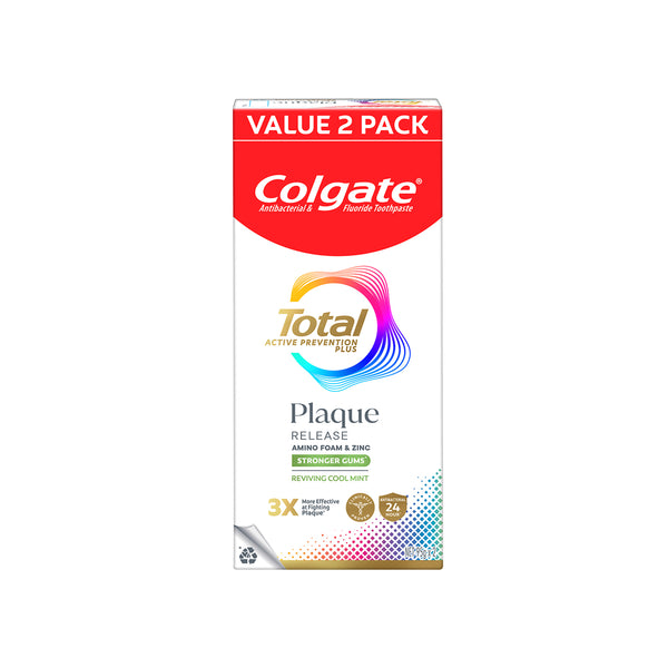 Colgate Total Plaque Release Reviving Cool Mint Toothpaste 95g x 2 (highest price)