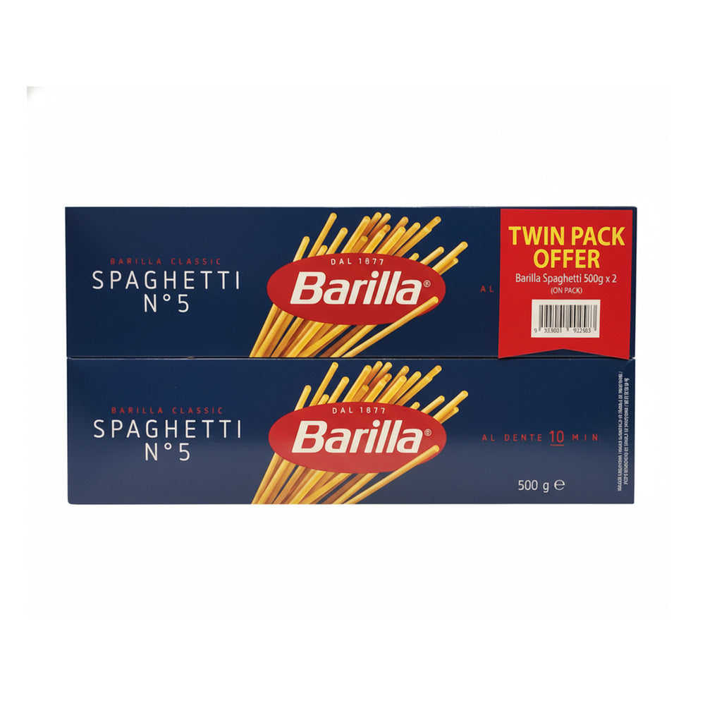 Barilla Spaghetti Twin Pack 500g x 2
