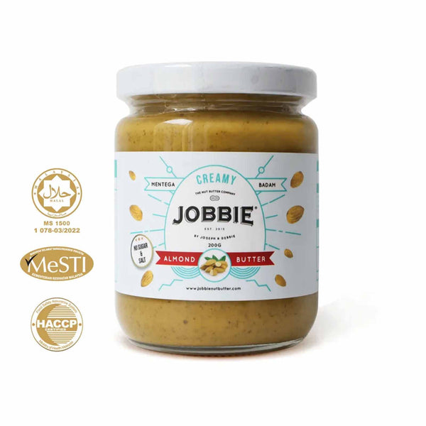 Jobbie Almond Creamy Butter Spreads 200g