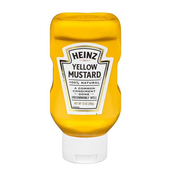 Heinz Yellow Squeezable Mustard 396g (highest price)