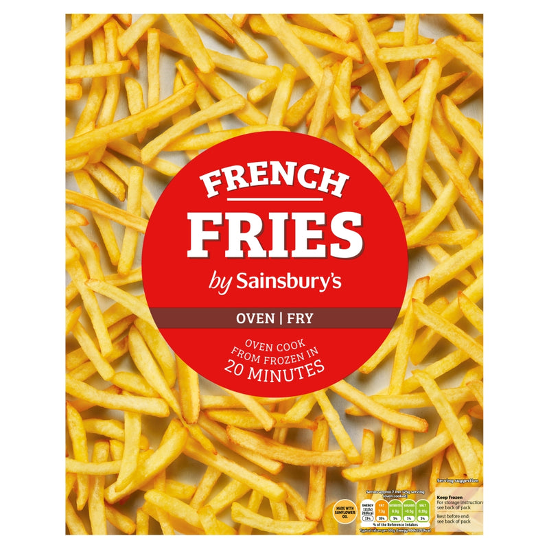 Sainsbury's Frozen French Fries 900g