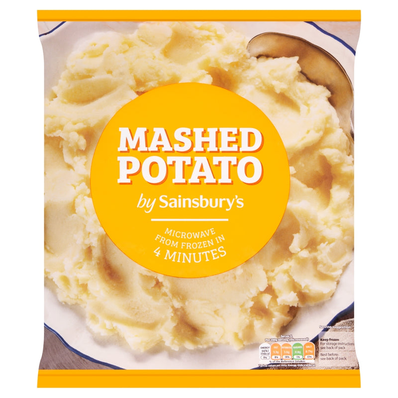 Sainsbury's Frozen Mashed Potato 900g