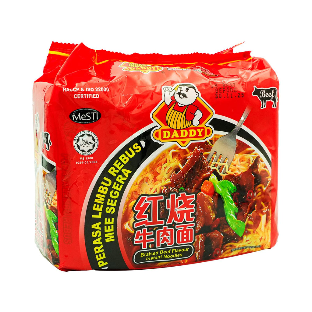 Daddy Mee Beef Noodles 90g x 5