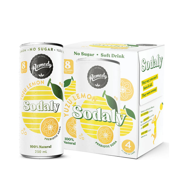 Remedy Sodaly Prebiotic Soda Yuzu Lemon 250ml (highest price)