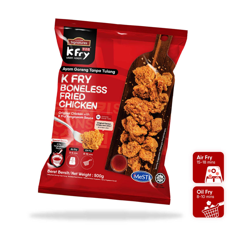 KFry Frozen Boneless Fried Chicken 500g