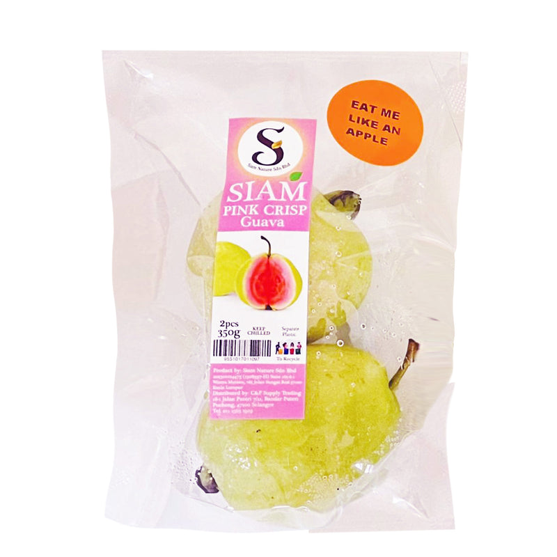 Siam Nature Crisp Pink Guava (Thailand) 2pcs/pack 350g