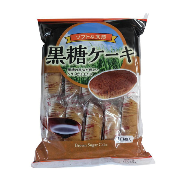 Shiawasedo Kokuto Cake 10pcs/pack