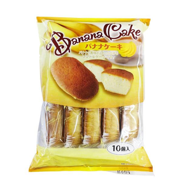 Shiawasedo Banana Cake 10pcs/pack