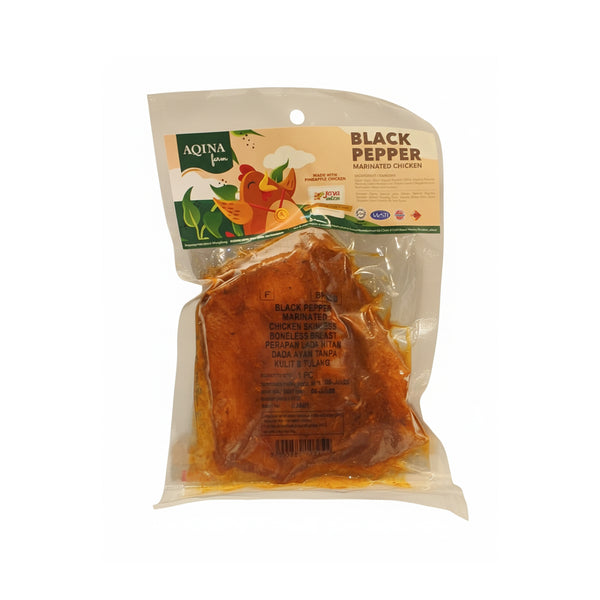 Frozen Black Pepper Skinless Boneless Chicken Breast 1pc/pack (highest price)