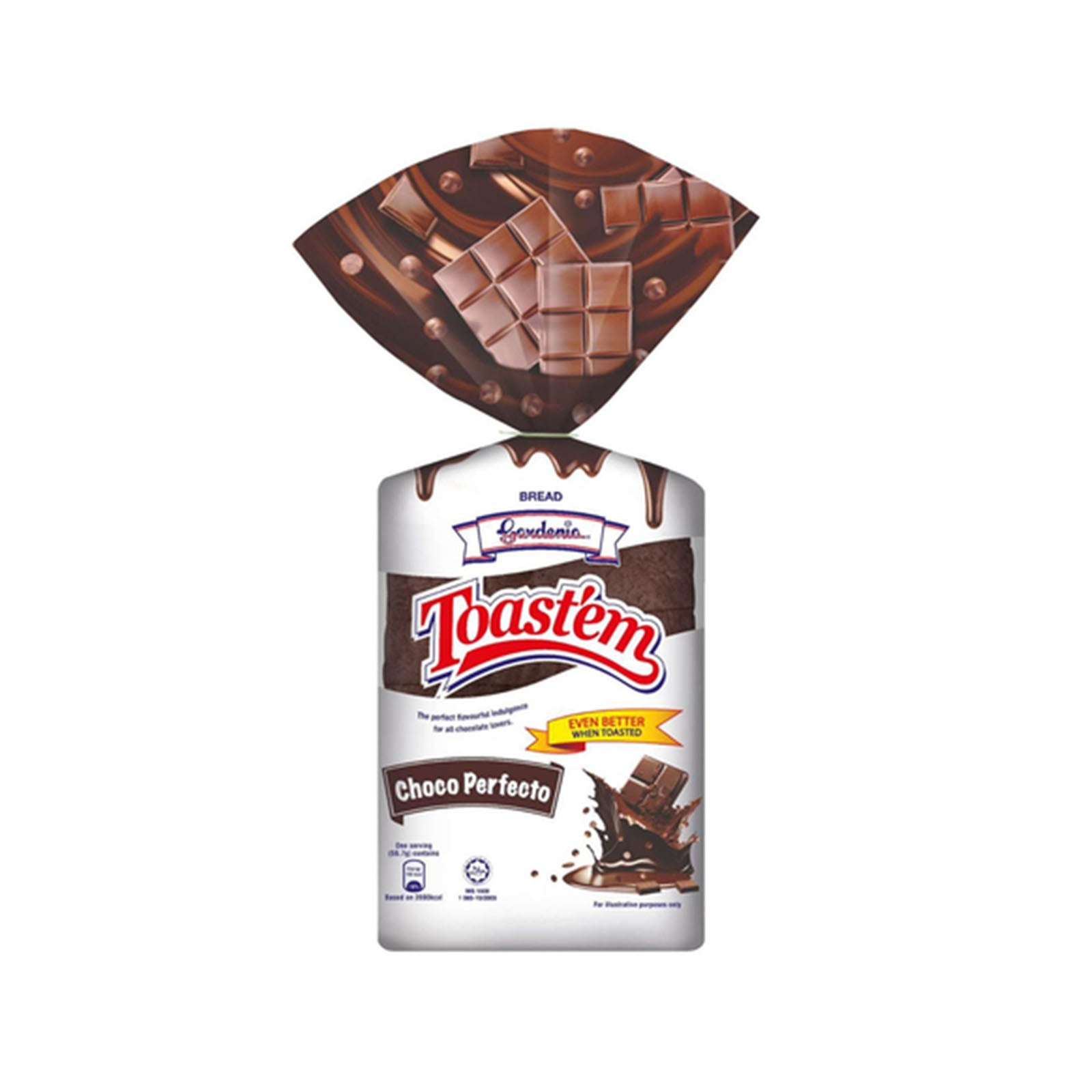 Gardenia Toast'em Choco Perfecto 340g