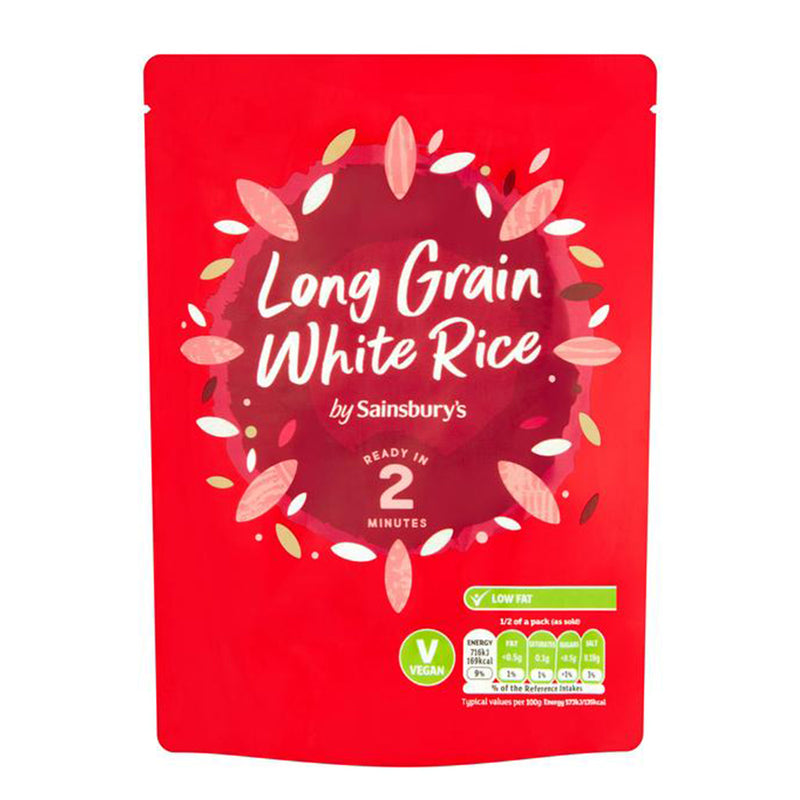 Sainsburys White Rice 250g