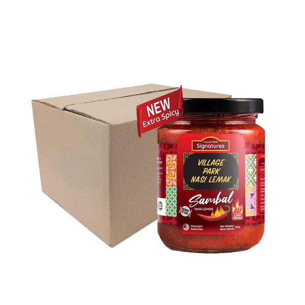Grab Signature Village Park Lagi Pedas Nasi Lemak Sambal 225g (highest price)