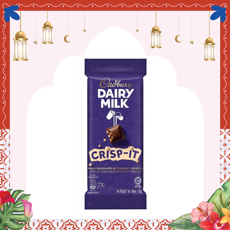 Cadbury Dairy Milk Crisp-It Chocolate Bar 150g