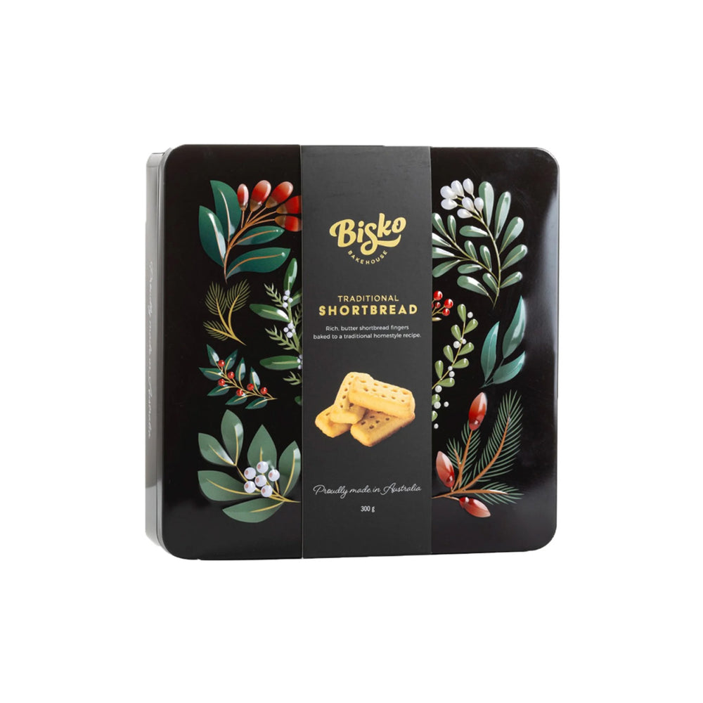 Bisko Bakehouse Traditional Shortbread Gift Tin 300g