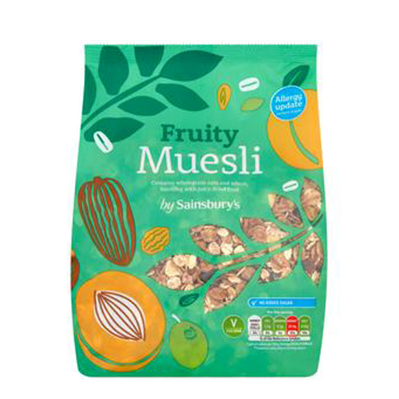 Sainsburys Js Fruity Muesli 750g