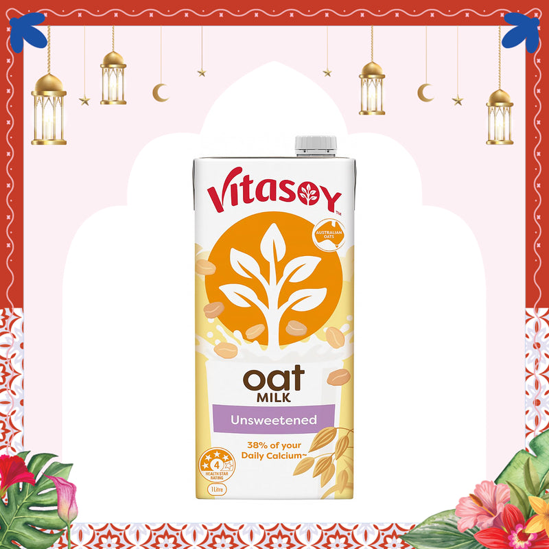 Vitasoy Unsweetened Oat Milk 1L