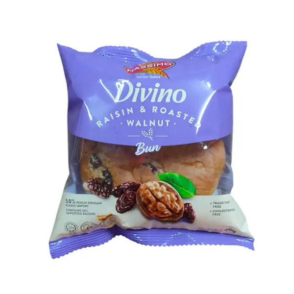 Massimo Divino Raisin and Roasted Walnut 60g