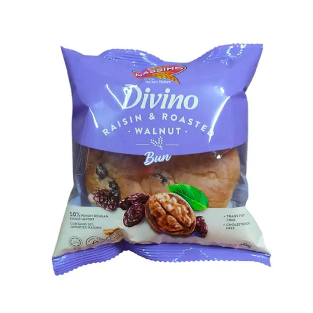 Massimo Divino Raisin and Roasted Walnut 60g