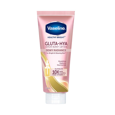 Vaseline Glutathione Hyaluron Serum Burst UV Lotion 330ml