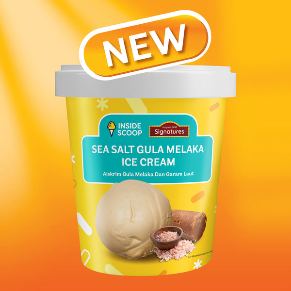 Grab Signatures Inside Scoop Vanilla Gula Melaka Swirl 473ml