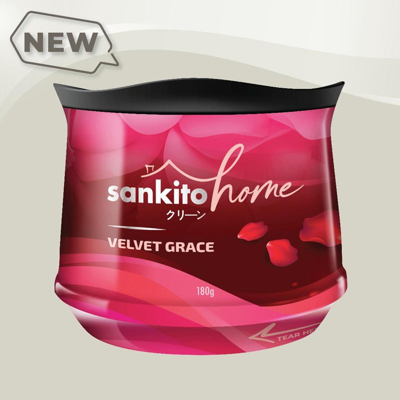 Sankito Home Air Freshener Gel Velvet Grace 180g