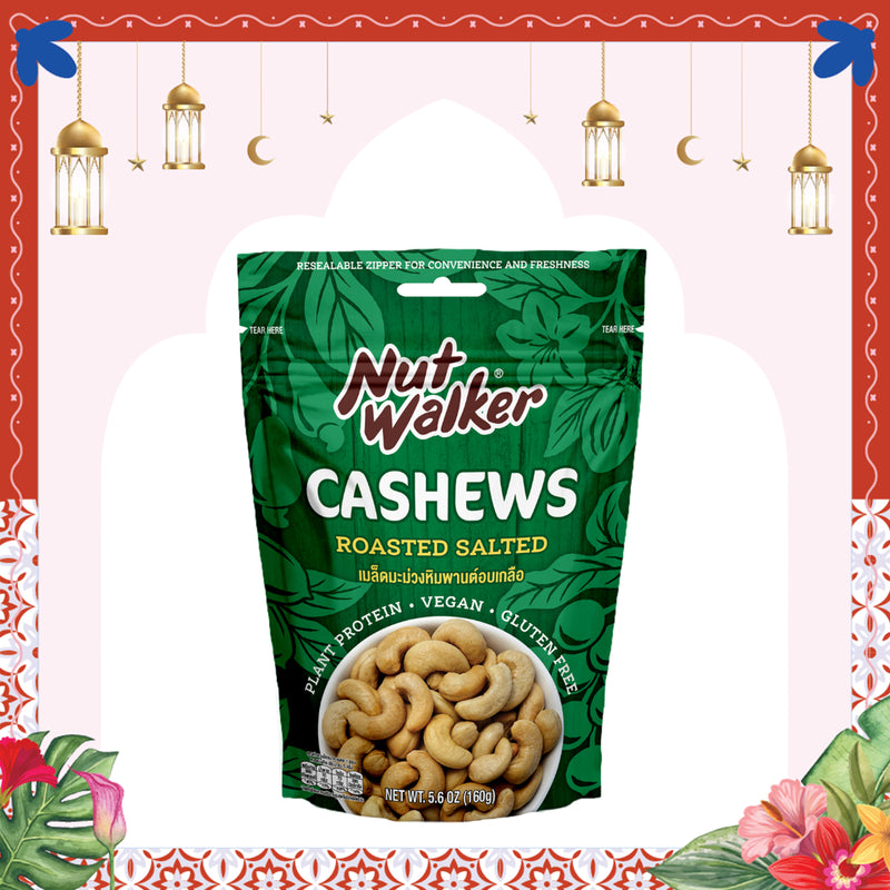 Nut Walker Roasted Salted Cashews 160g