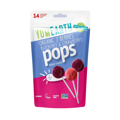 Yum Earth Organic 2 Berries Lollipop 87g