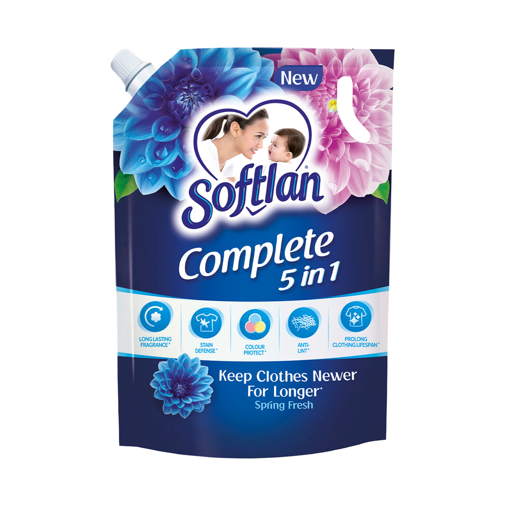 Softlan Complete Spring Fresh Scent Fabric Softener 1.3L