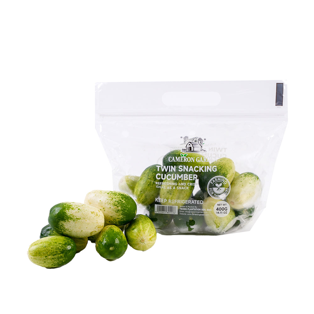 Cameron Garden Twin Mini Snacking Cucumber (Malaysia) 400g
