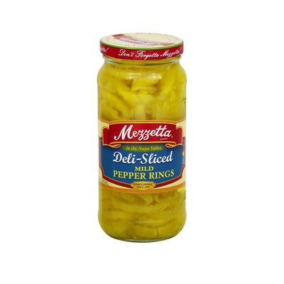 Mezzetta Mild Banana Pepper Rings 453.5g