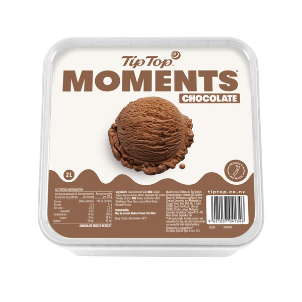 Tip Top Moments Double Chocolate Ice Cream 2L