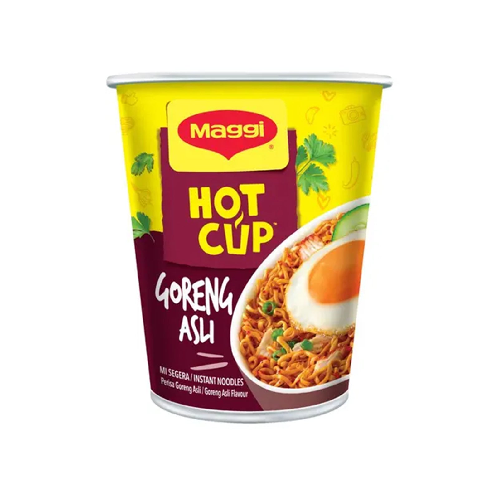 Maggi Hot Cup Goreng Asli 64g