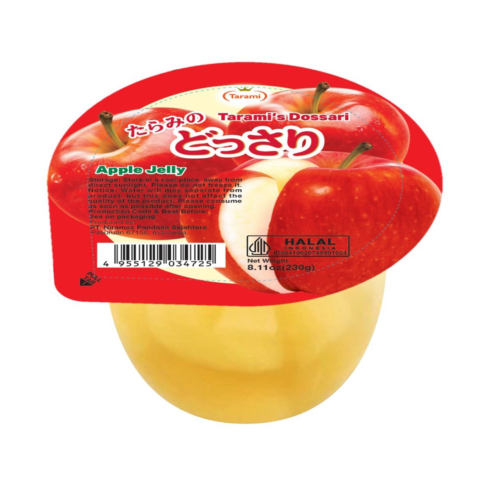 Tarami Apple Jelly Halal 230g