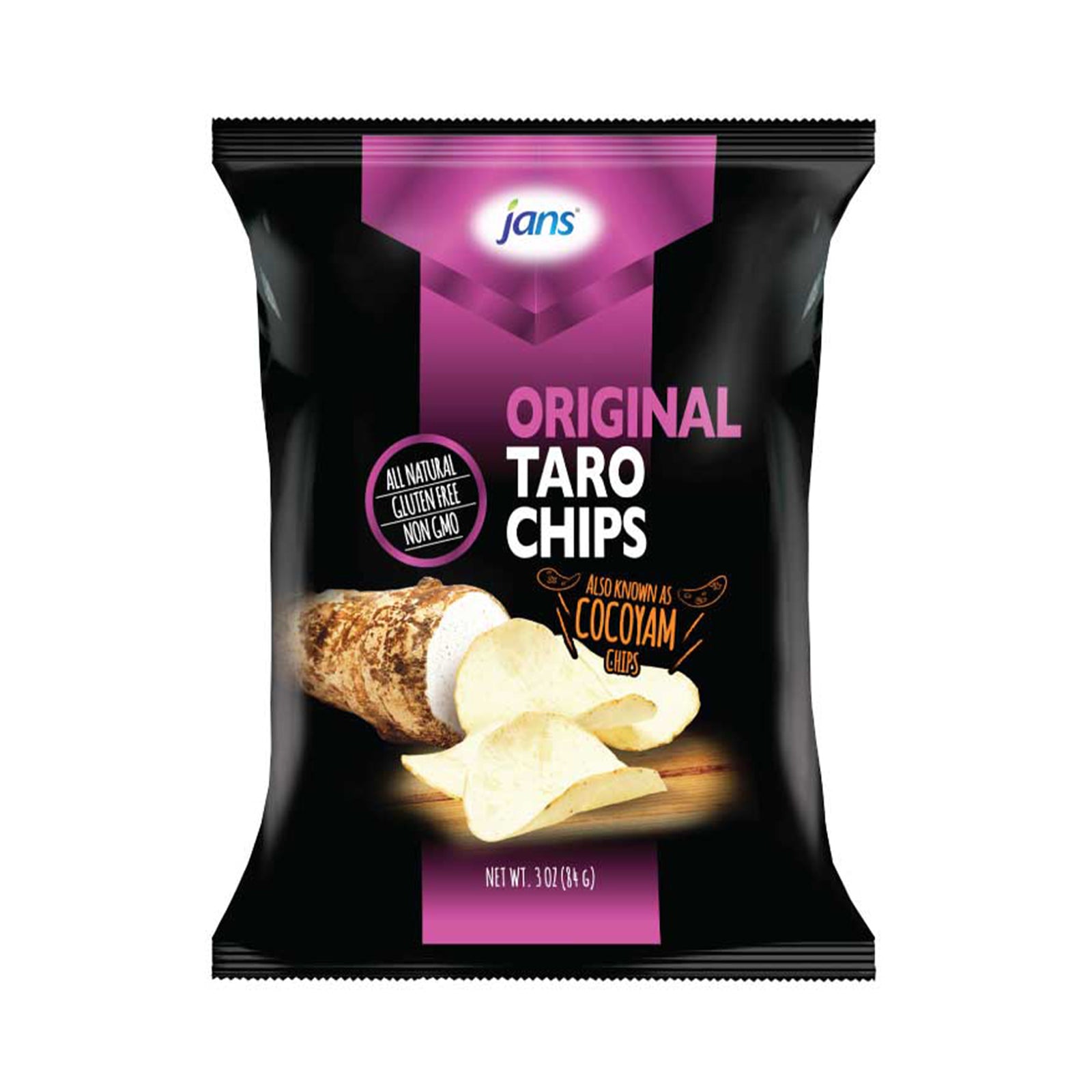 Jans Original Taro Chips 84g