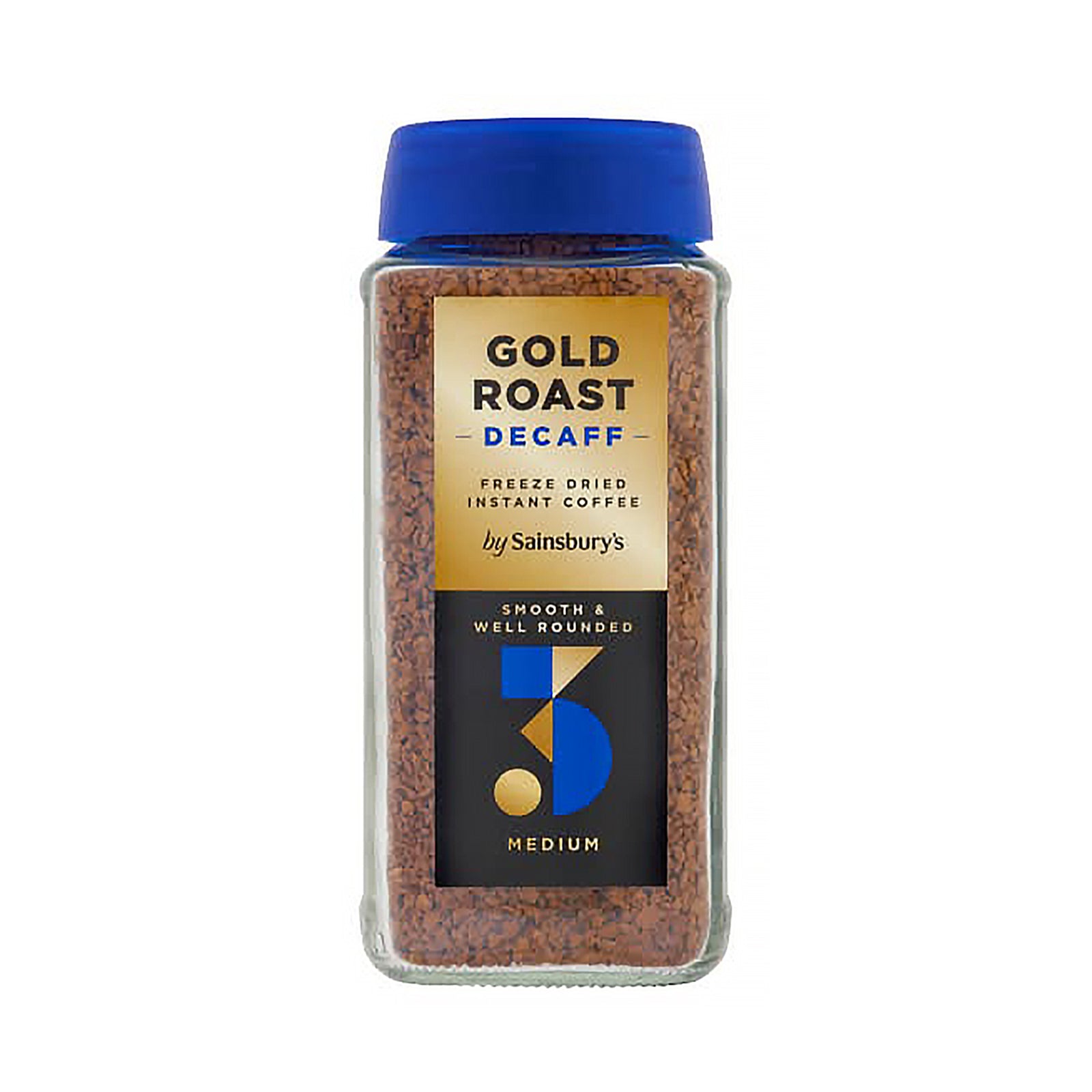 Sainsburys Gold Roast Decaf Instant Coffee 100g