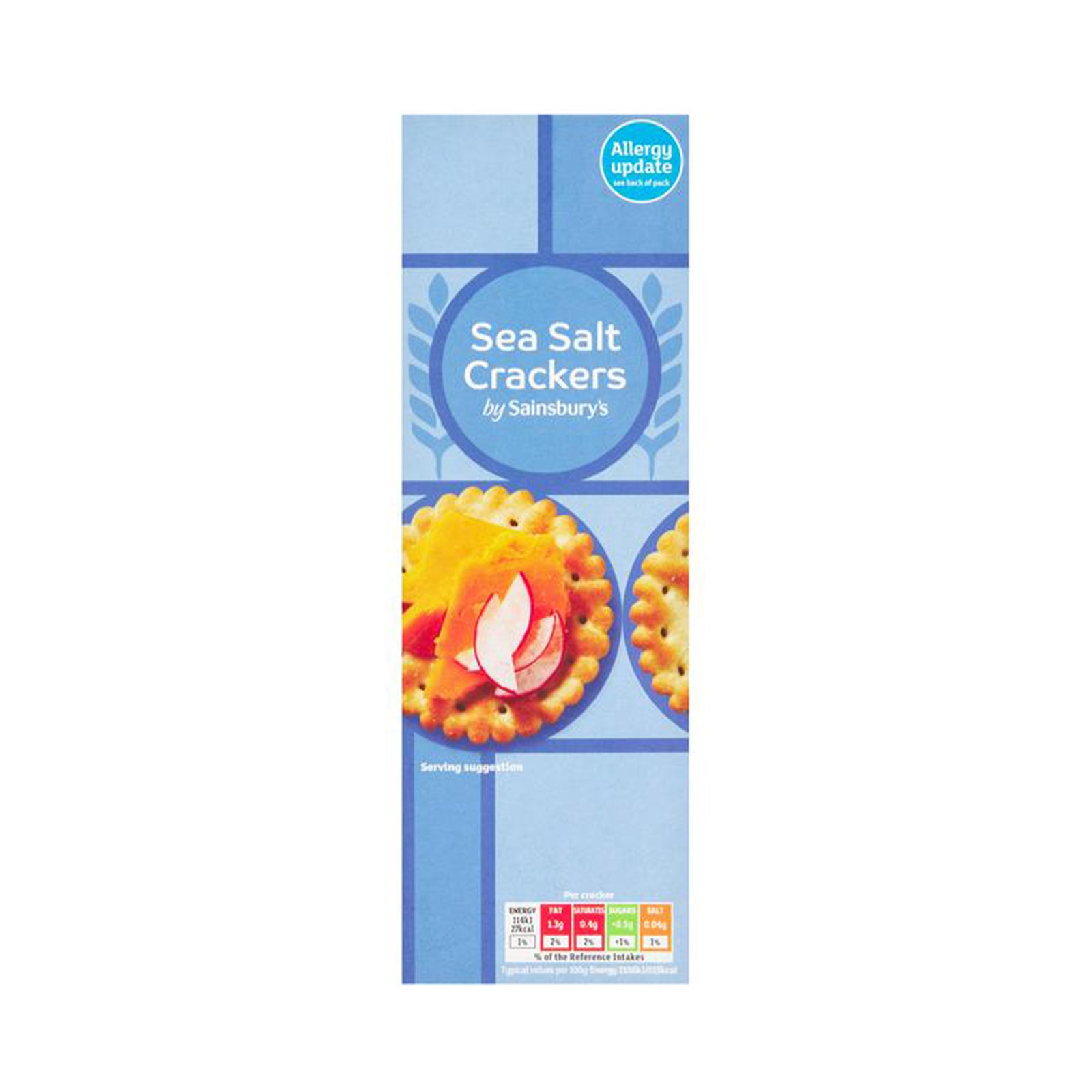 Sainsburys Sea Salt Cracker 185g