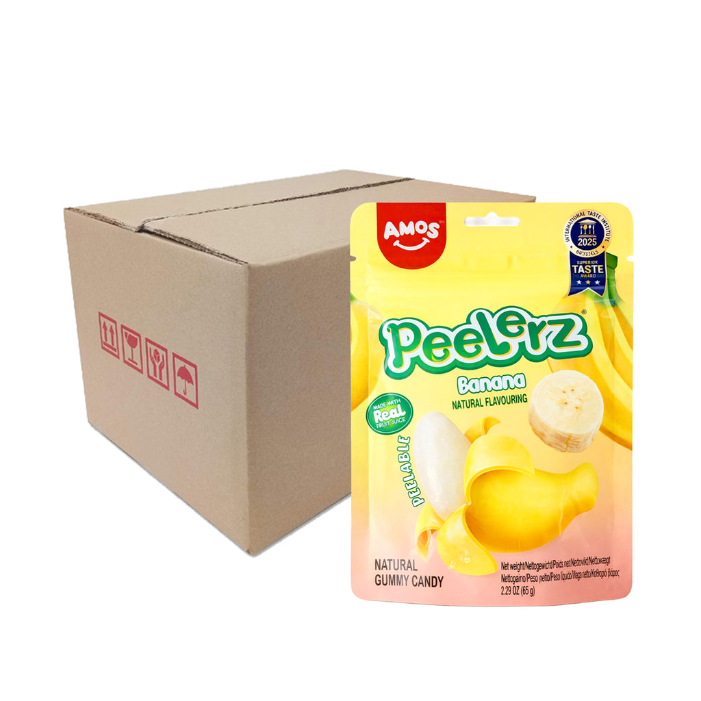 Amos 4D Gummy Peelerz Banana 65g
