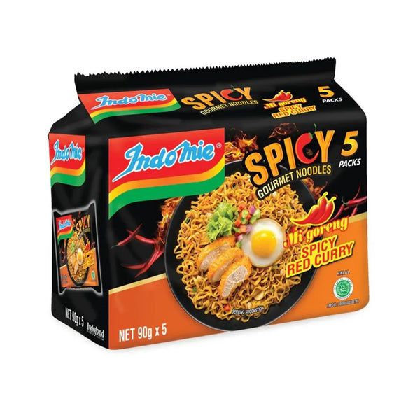 Indomie Goreng Spicy Red Curry 90g x 5