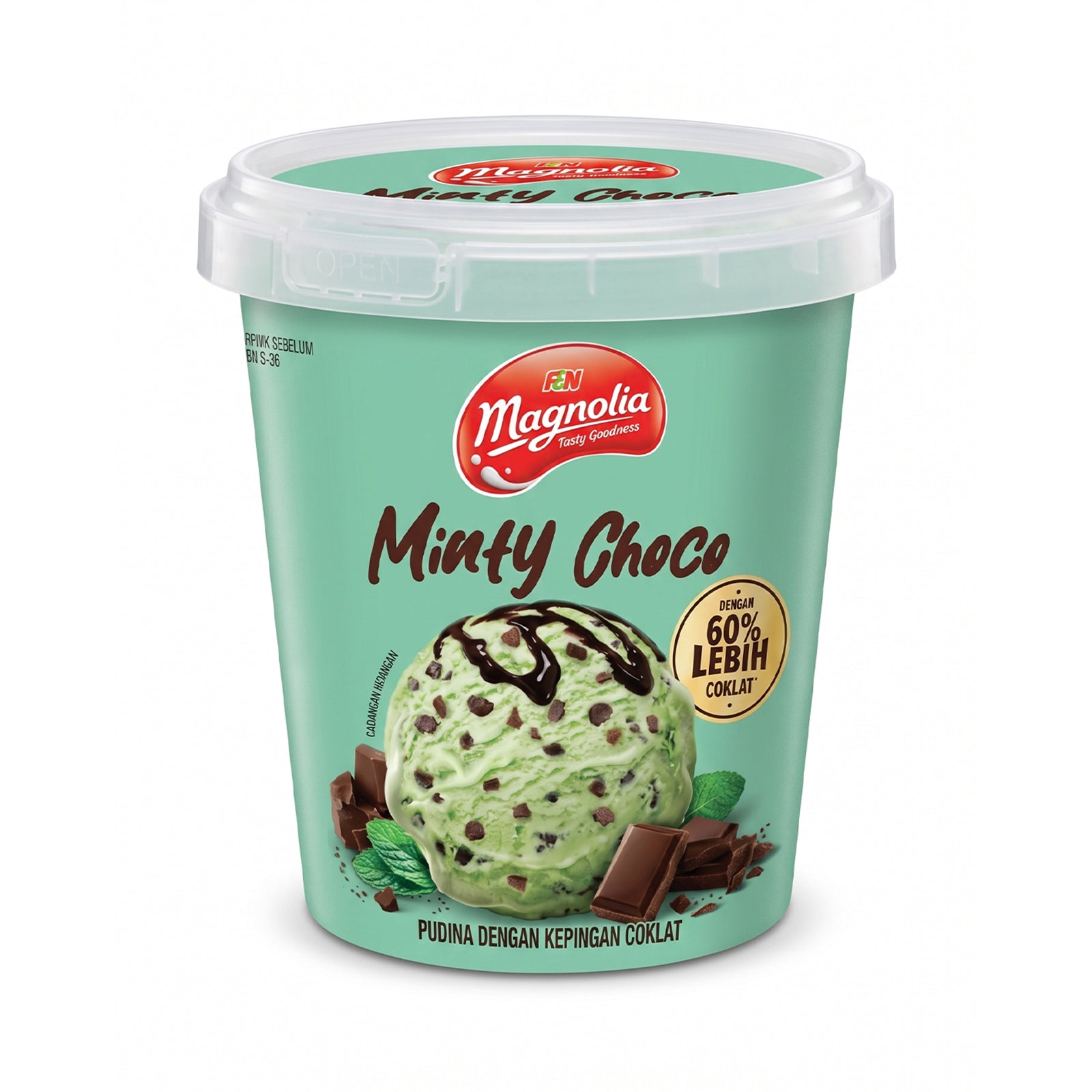 Magnolia Minty Choco Ice Cream 750ml
