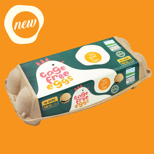 JS Cage Free Egg (Medium) 10pcs/pack (highest price)