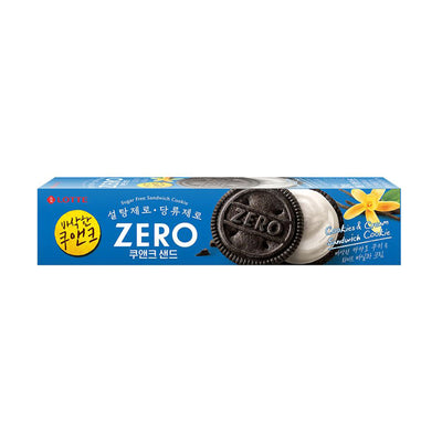 Lotte Zero Cookie And Cream Sandwich Cookie 96g
