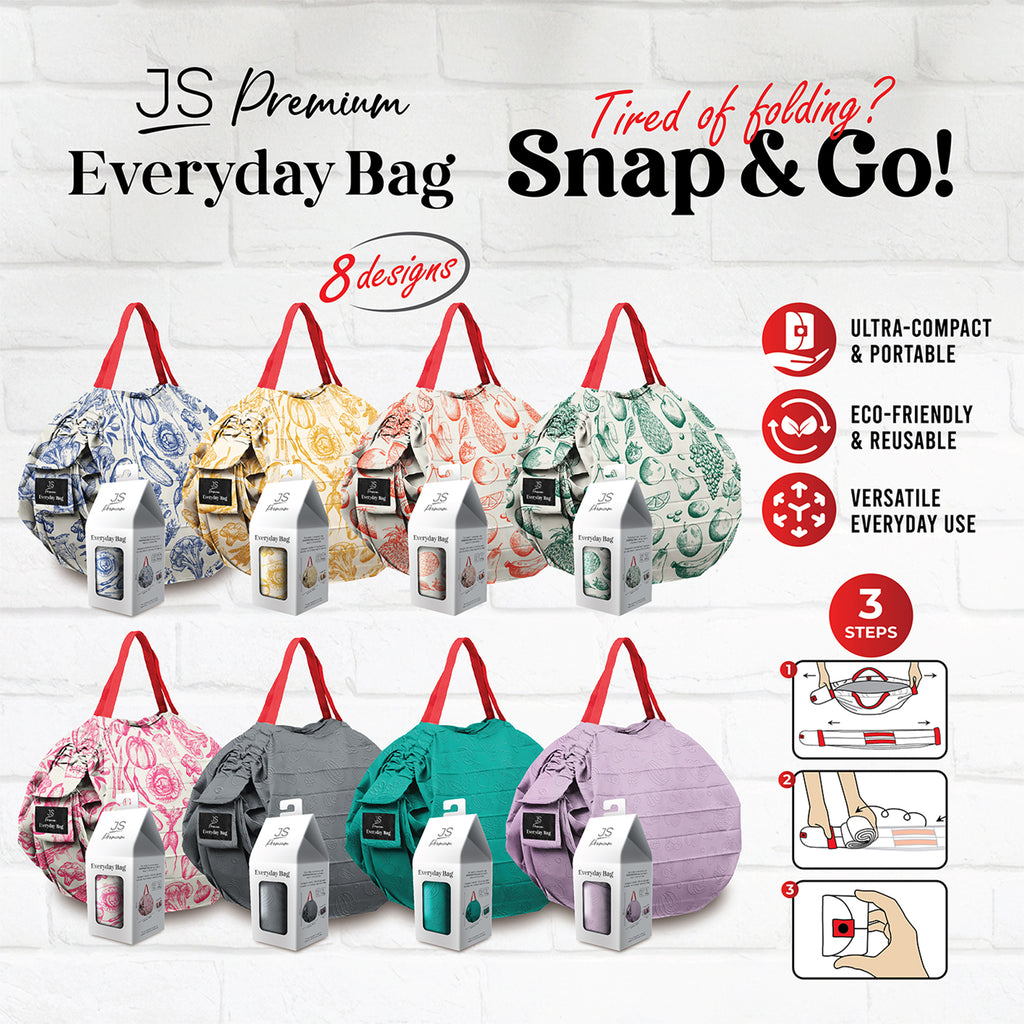 JS Premium Everyday Bag Pattern Pink
