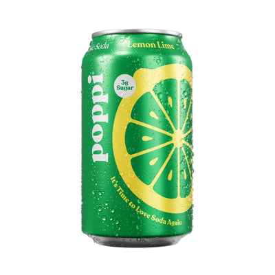 Poppi Soda Lemon Lime 355ml
